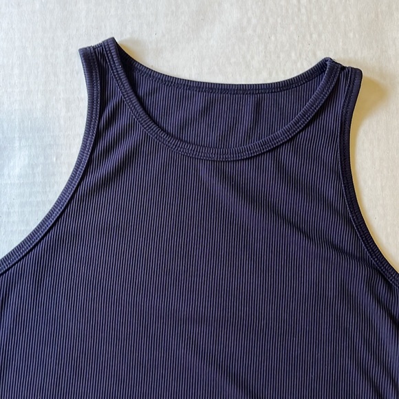 Navy Ribbed Body Suit - Picture 2 of 4